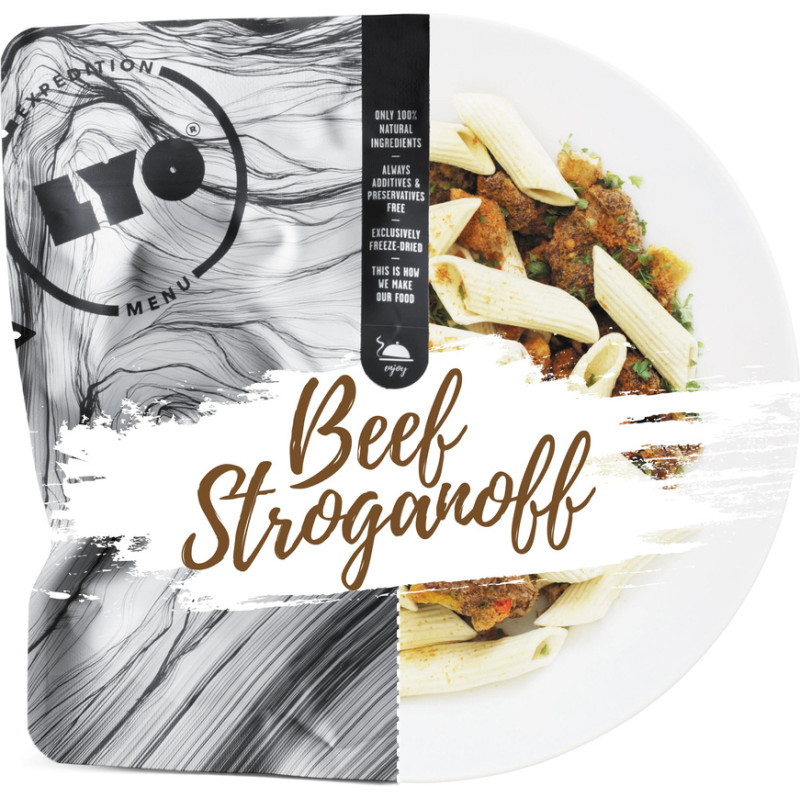 Lyofood - Liellopu gaļa Stroganovs - 370 g