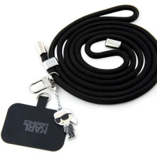 Karl Lagerfeld KLUCNMSCKIK Universal CBDY Cord pasek czarny|black