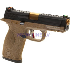 WE T-05 BK Gold Barrel Metal Version GBB