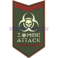 JTG Zombie Attack Rubber Patch