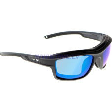 Wiley X WX Ozone Captivate Polarized Blue Mirror