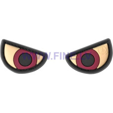 JTG Angry Eyes Rubber Patch