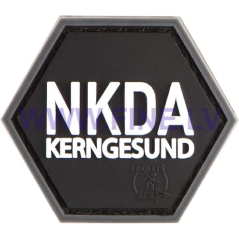 JTG NKDA Kerngesund Hexagon Rubber Patch