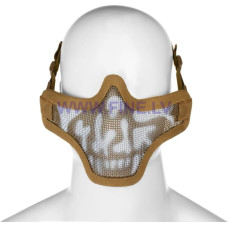 Invader Gear Steel Half Face Mask Death Head