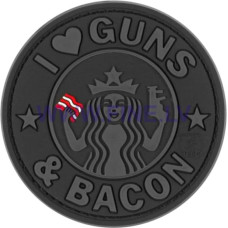 JTG Guns and Bacon Rubber Patch