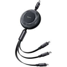 3in1 USB to USB-C | Lightning | Micro USB Cable, Mcdodo CA-5220, 1.2m (Black)