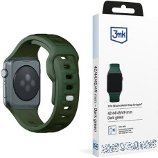 3MK Silicone Watch Strap Ciemnozielony| Dark Green dla Apple Watch 42|44|45|49mm