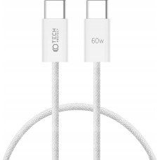 Tech-Protect UltraBoost Classic USB-C | USB-C PD cable 60W 3A 0.25m - white