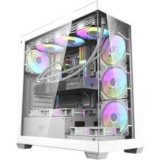 Computer case  Darkflash DS900 (white) + 7 ARGB Fans