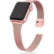 Tech-Protect Thin Milanese Bracelet for Apple Watch 4|5|6|7|8|9|SE (38|40|41 mm) - Pink