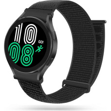 Tech-Protect Nylon Strap for Samsung Galaxy Watch 4|5|5 Pro|6|7|FE - Black