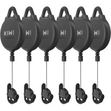 Kiwidesign VR Cable Pulley System-6 pcs Kiwi Design V2-6 for Meta Quest 2 Black