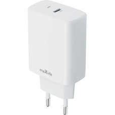 Maxlife MXTC-10-20C PD QC charger 1x USB-C 20W white