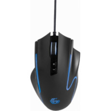 Datorpele Gembird USB Gaming RGB Backlighted Mouse Black