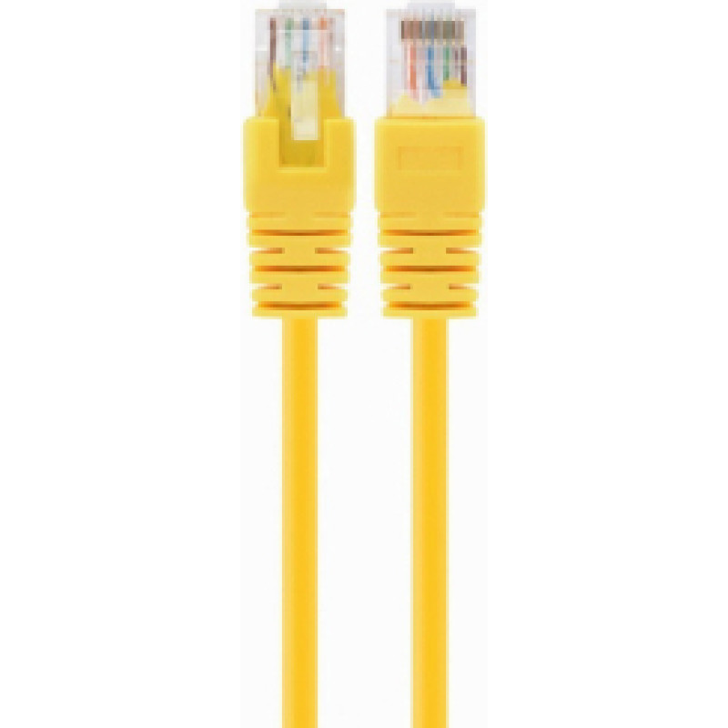 Gembird CAT5e UTP RJ45 Male - RJ45 Male 1m Yellow