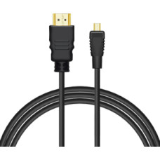 Kabelis Savio HDMI Male - Micro HDMI Male 1.5m Male