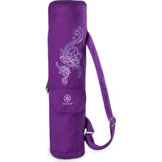 Gaiam Cover With Mat Strap Deep Plum 61338