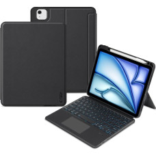 TECH-PROTECT SCMAG PILDSPALVA + TASTATŪRA IPAD AIR 10.9 4 | 5 | 2020-2022 | 11 6 | 2024 MELNS