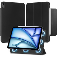 TECH-PROTECT SMARTCASE MAGNĒTISKAIS MAGNĒTISKAIS IPAD AIR 10.9 4 | 5 | 2020-2022 | 11 6 | 2024 MELNS