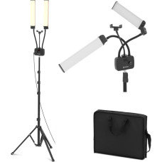 Physa Skropstu kosmētikas skaistumkopšanas lampa ar viedtālruņa turētāju LED 3200 - 5600K 40W