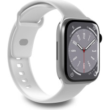 Puro Icon Silicone Strap for Apple Watch 38 | 40 | 41 mm - White (2 pcs.)