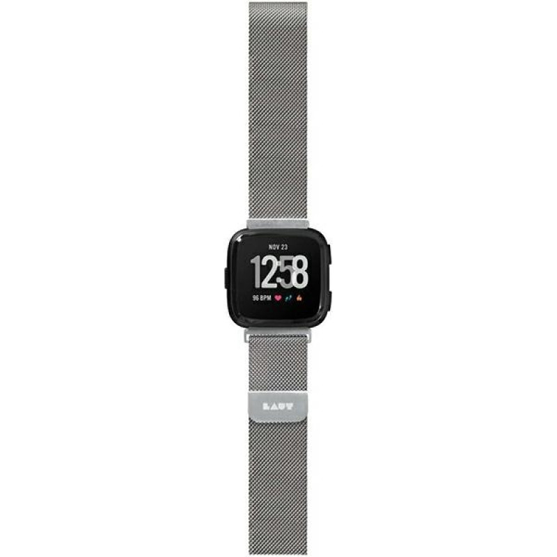 Laut Pasek Laut Steel Fitbit Versa silver|srebrny 35154