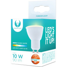 Forever Light LED Bulb GU10 1W 230V 3000K 90lm 38° Forever Light