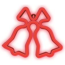 Forever Light Neon LED CHRISTMAS BELLS red FLNE17 Forever Light