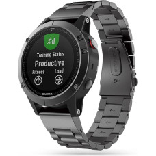 Tech-Protect Stainless Bracelet for Garmin Fenix ââ3 | 5X | 3HR | 5X Plus | 6X | 6X Pro | 7X - Black