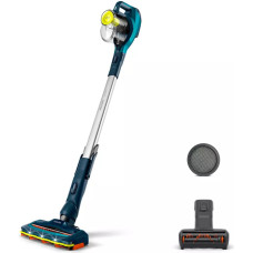 Philips SpeedPro Cordless Stick vacuum cleaner FC6727|01 180° suction nozzle 21.6V  up to 40 min 2-in-1: vacuum & handheld Mini turbo brush