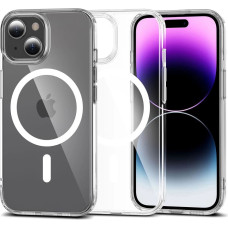 Tech-Protect FlexAir Hybrid MagSafe case for iPhone 15 - transparent
