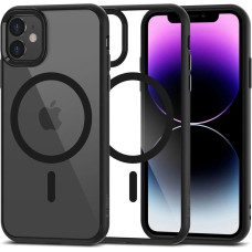 Tech-Protect MagMat MagSafe case for iPhone 11 - transparent and black