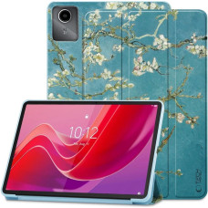 Tech-Protect SmartCase case for Lenovo Tab M11 11" TB-330 - blue with sakura flowers