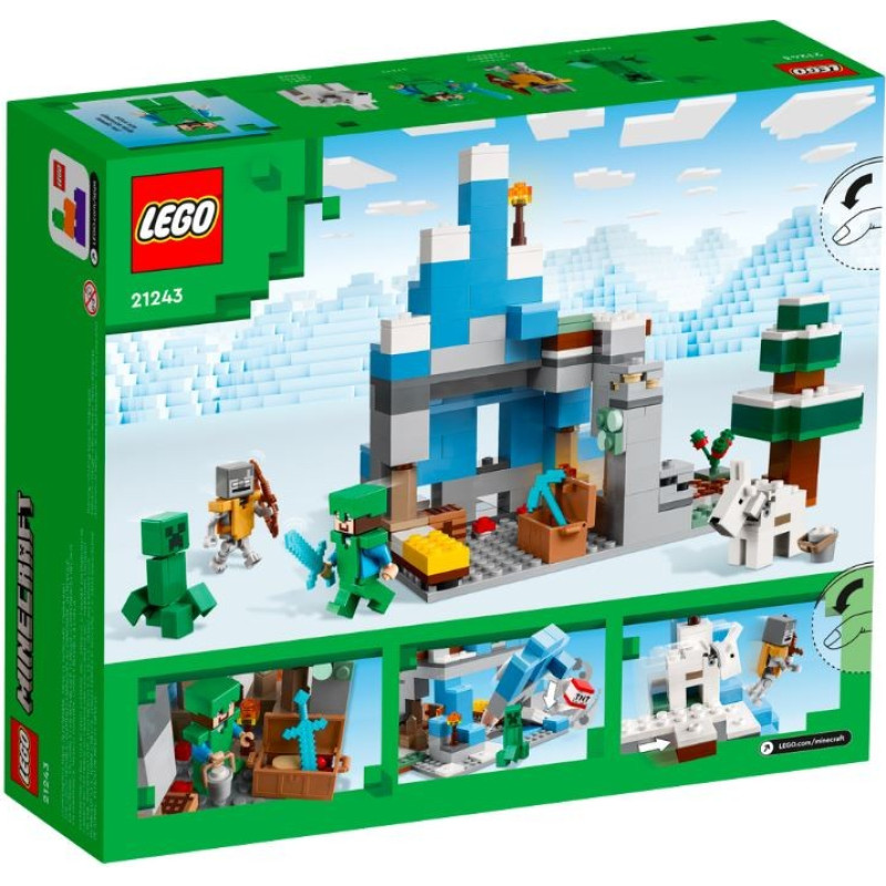 Lego Minecraft The Frozen Peaks (21243)