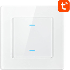 Smart Light Switch WiFi Avatto N-TS10-W2 2 Way TUYA (white)