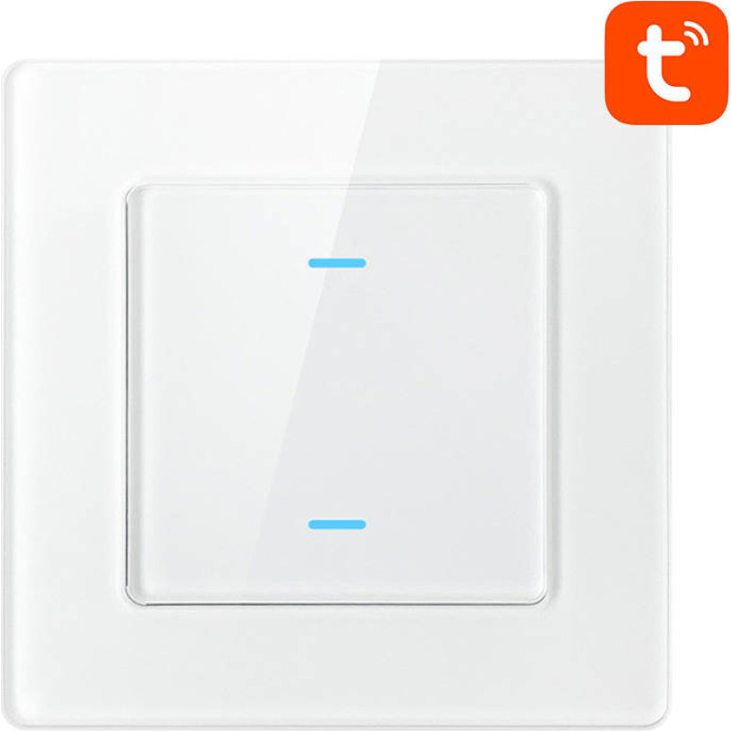 Smart Light Switch WiFi Avatto N-TS10-W2 2 Way TUYA (white)