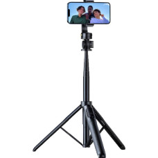 Apexel Selfiestick|tripod bluetooth APEXEL APL-D10 1.5m (black)