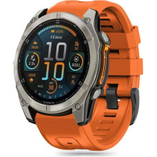 Tech-Protect Silicone Strap for Garmin Fenix 5S | 5S PLUS | 6S | 6S Pro | 7S | 8 (43MM) - Orange