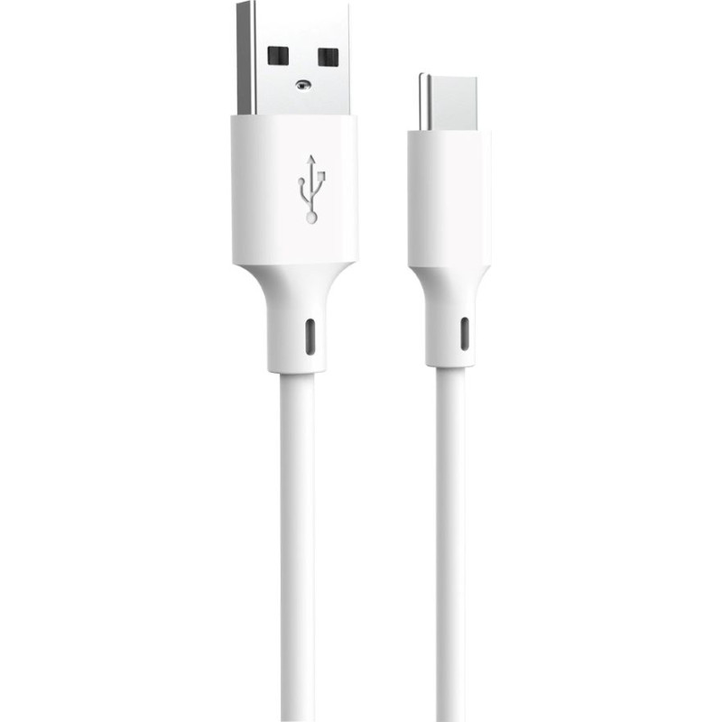 Forever Recycling cable USB-A - USB-C 1,5m 3A KR60-AC-00 white