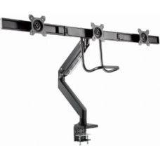 Monitora stiprinājums Gembird 3-display Desk mounted adjustable max27