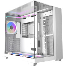 Darkflash TH285 computer case 4 fans (white)