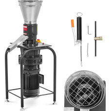 Wiesenfield Granulu prese granulu, zāģu skaidu un barības ražošanai. 150 mm 100 kg/h 4000 W