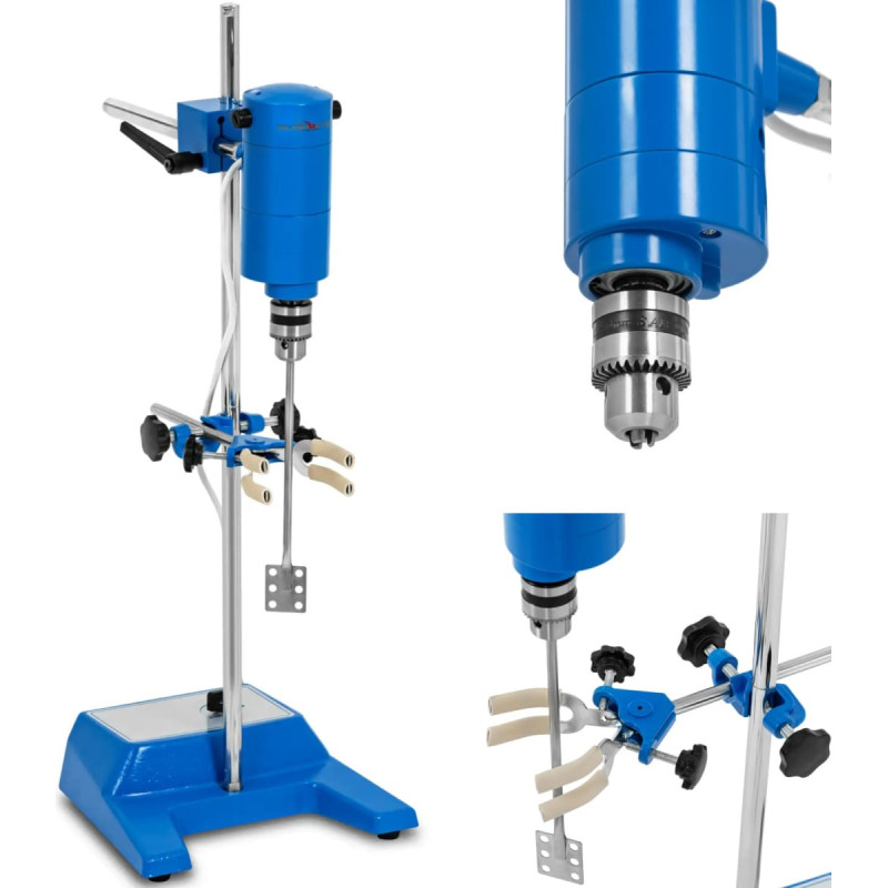 Steinberg Systems Mehāniskais laboratorijas maisītājs ar skavām 20 l traukiem, 1500 apgr./min