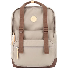 Himawari 1085B 15'' laptop backpack (beige-brown)