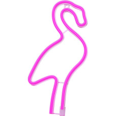 Forever Light Neon LED Light Flamingo pink Bat + USB FLNE18 Forever Light