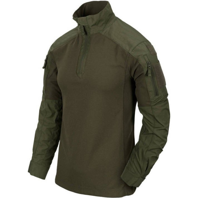 Helikon - MCDU Combat Shirt® - NyCo Ripstop - olīvzaļš - BL-MCD-NR-02 (XXL)