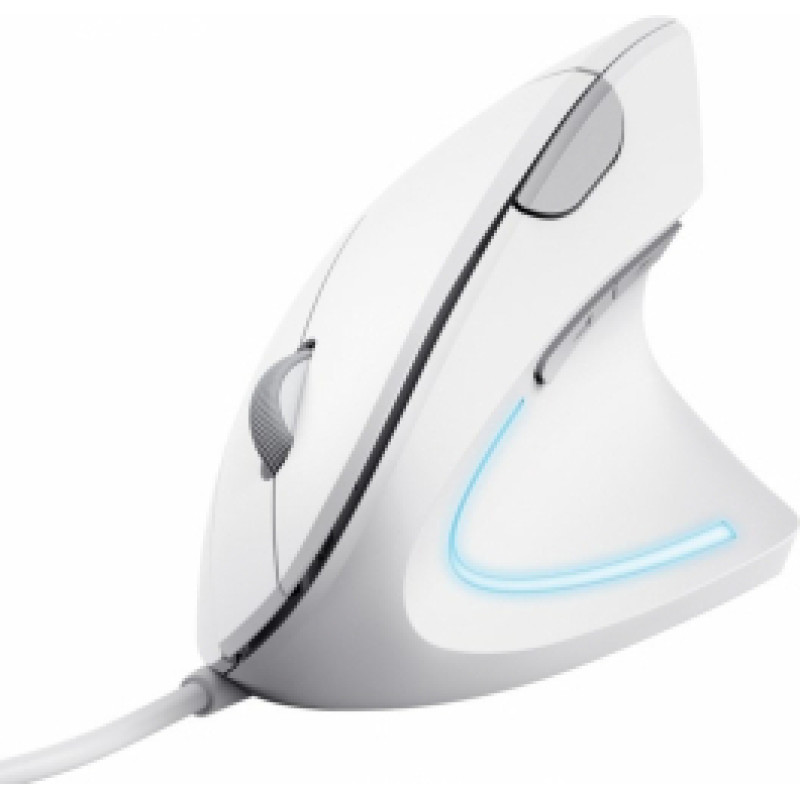 Datorpele Trust Verto Ergonomic White