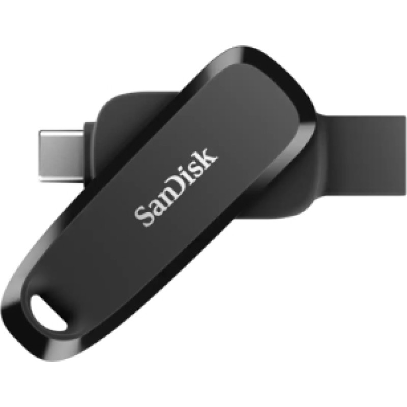 Zibatmiņa SanDisk Ultra Slider USB Type-C + USB-A 256GB Black