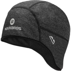 Rockbros Dala Winter Cycling Helmet Cap with Glasses Holes - Grey