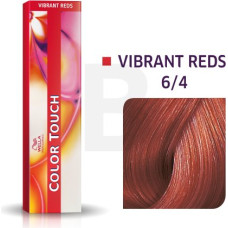 Wella Professionals Color Touch Vibrant Reds profesionālā demi-permanentā matu krāsa ar daudzdimensiju efektu 6|4 60 ml